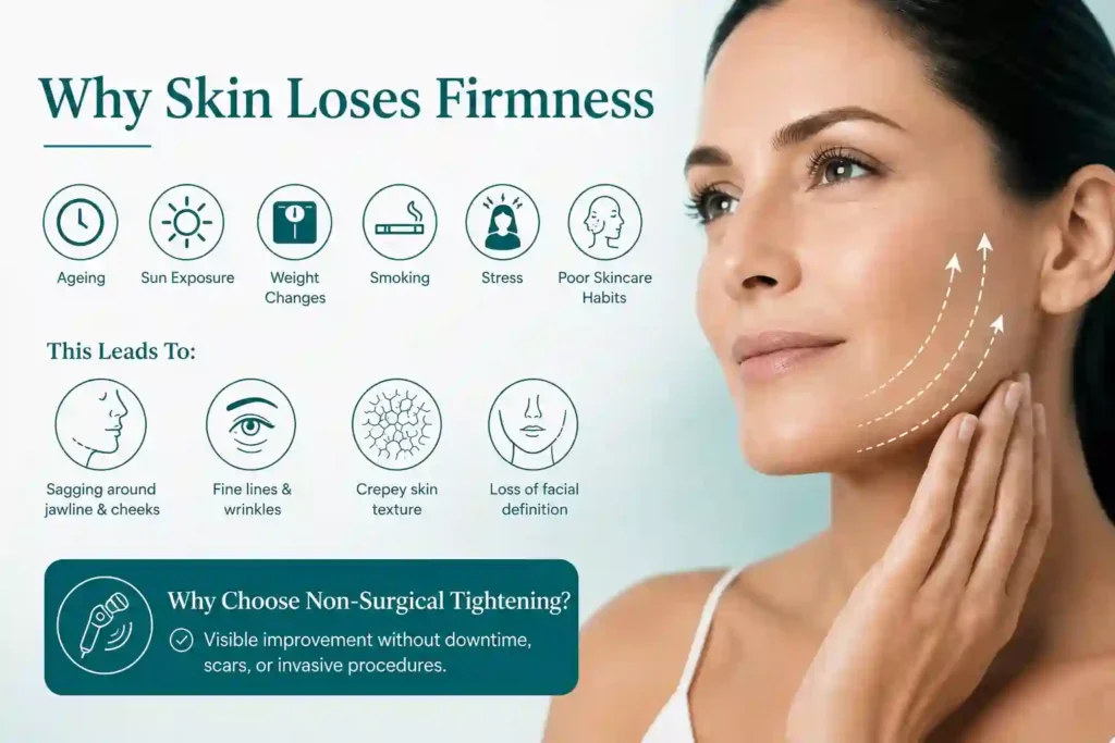 What Makes Skin Lose Firmness and Why Do People Seek Non-Surgical Tightening Welwyn Garden City?